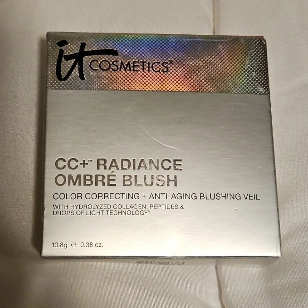 IT Cosmetics CC+ Radiance Ombré Coral Flush Blush NEW IN BOX Discontinued
